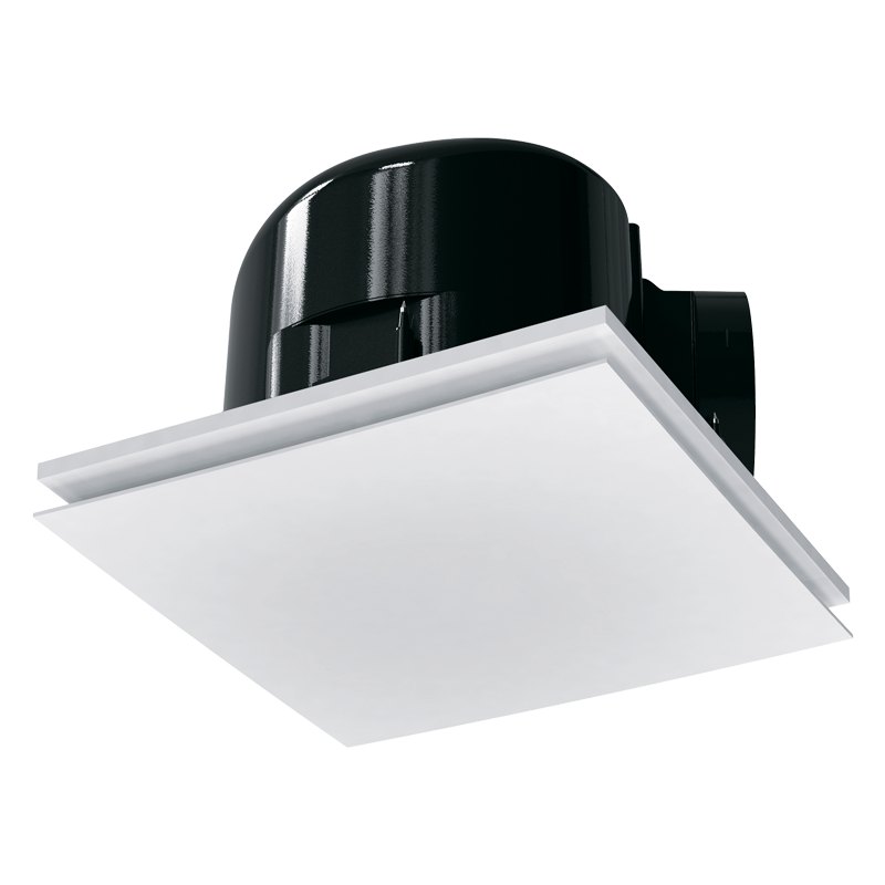 Blauberg Ultra 250 Square Т (120V/60Hz) - Centrifugal exhaust low-noise and low-energy fans for ceiling mounting